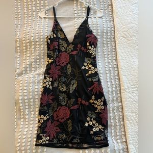 Privy privately privileged embellished mini dress